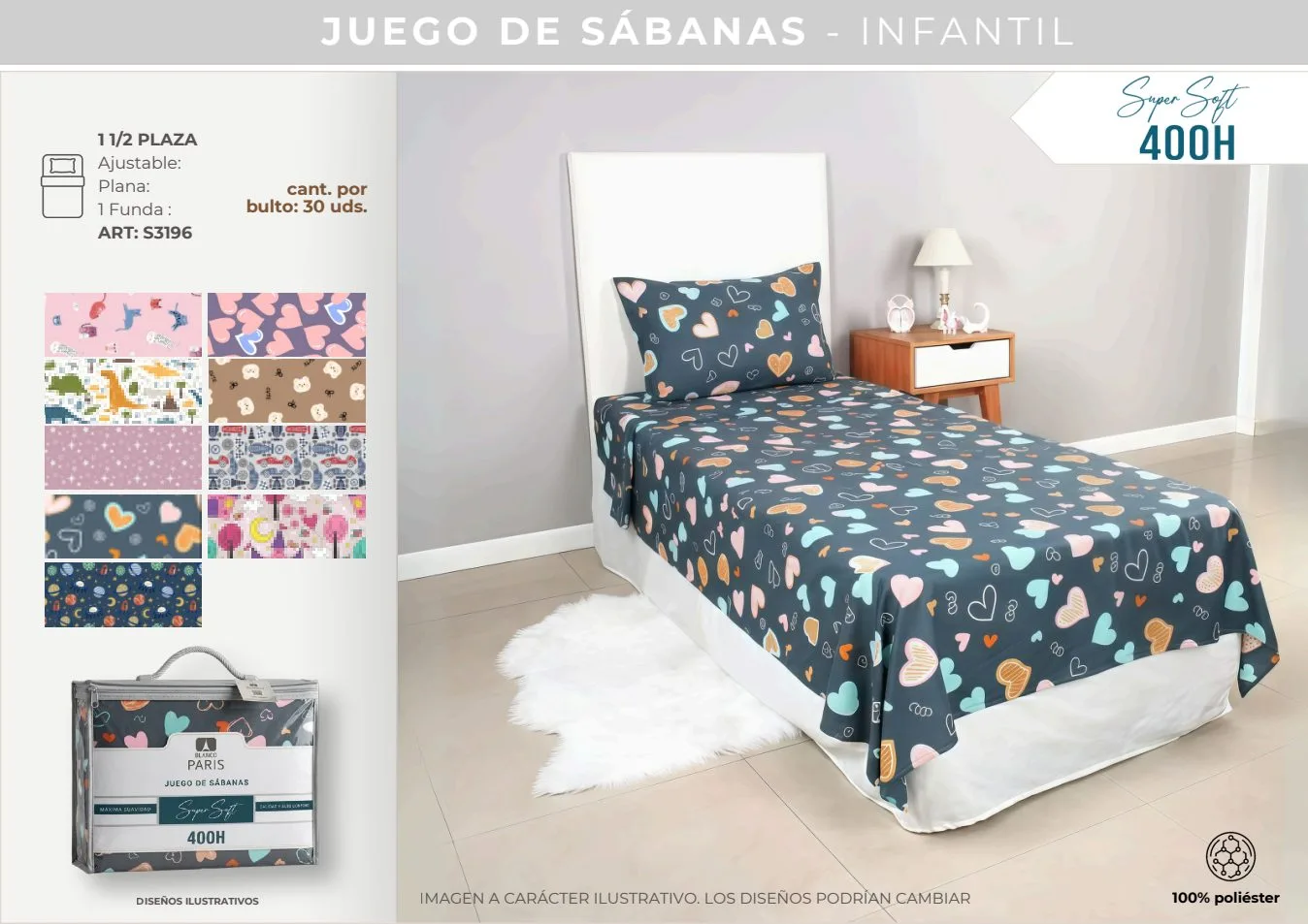 JGO SAB SUPER SOFT 400H INFANTIL 1 1/2
