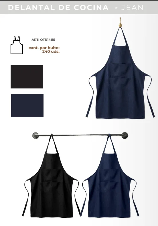 DELANTAL DE COCINA JEAN - J095