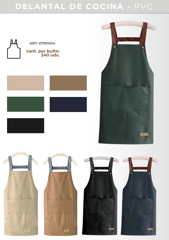 DELANTAL DE COCINA PCV - J099 - J101